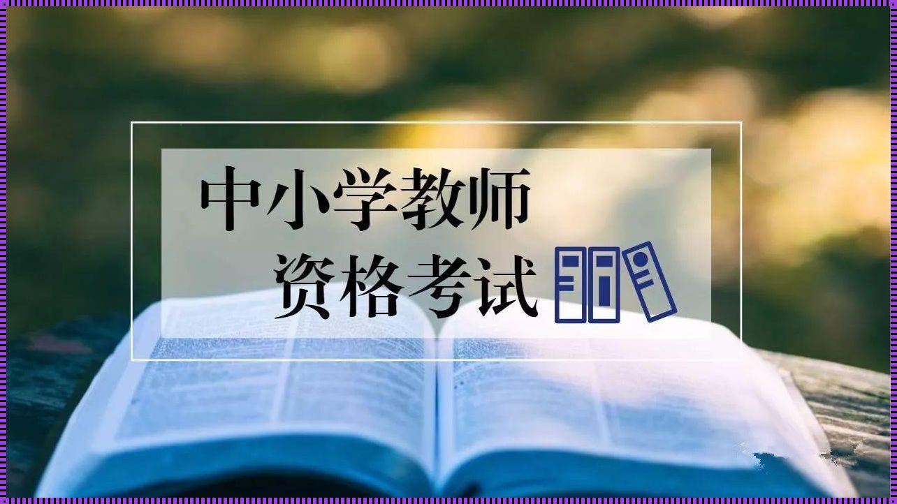 中小学教师资格考试官网 中小学教师资格考试网官网是什么?