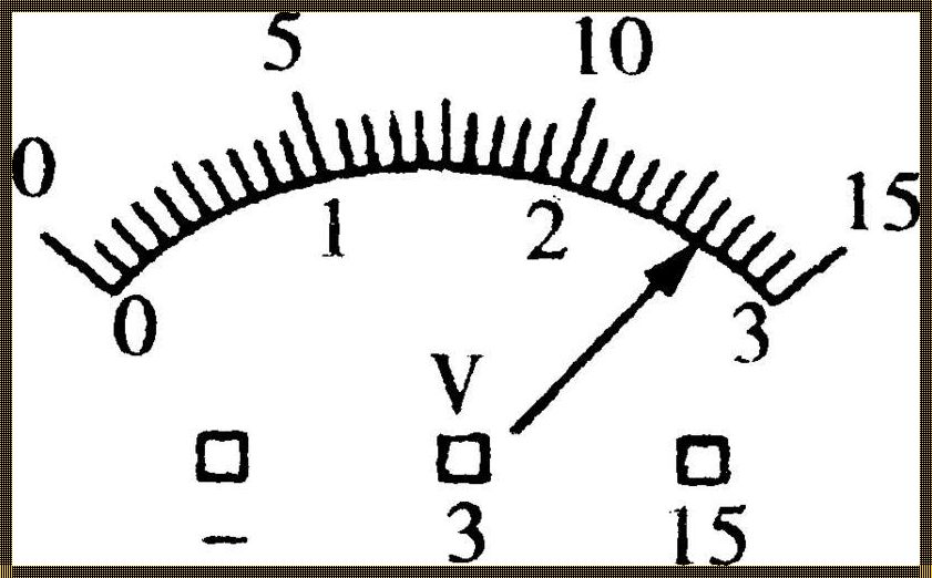 电压表量程《电流表。电压表量程的选择》