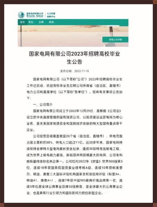 2023国家电网海外留学生招聘(留学生海归求职网靠谱吗？)