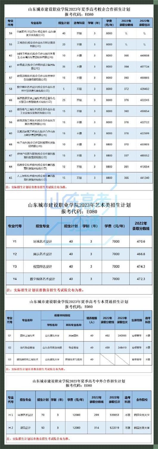 潍坊职业学院2023年招生计划 潍坊科技学院2023年招生计划分数线