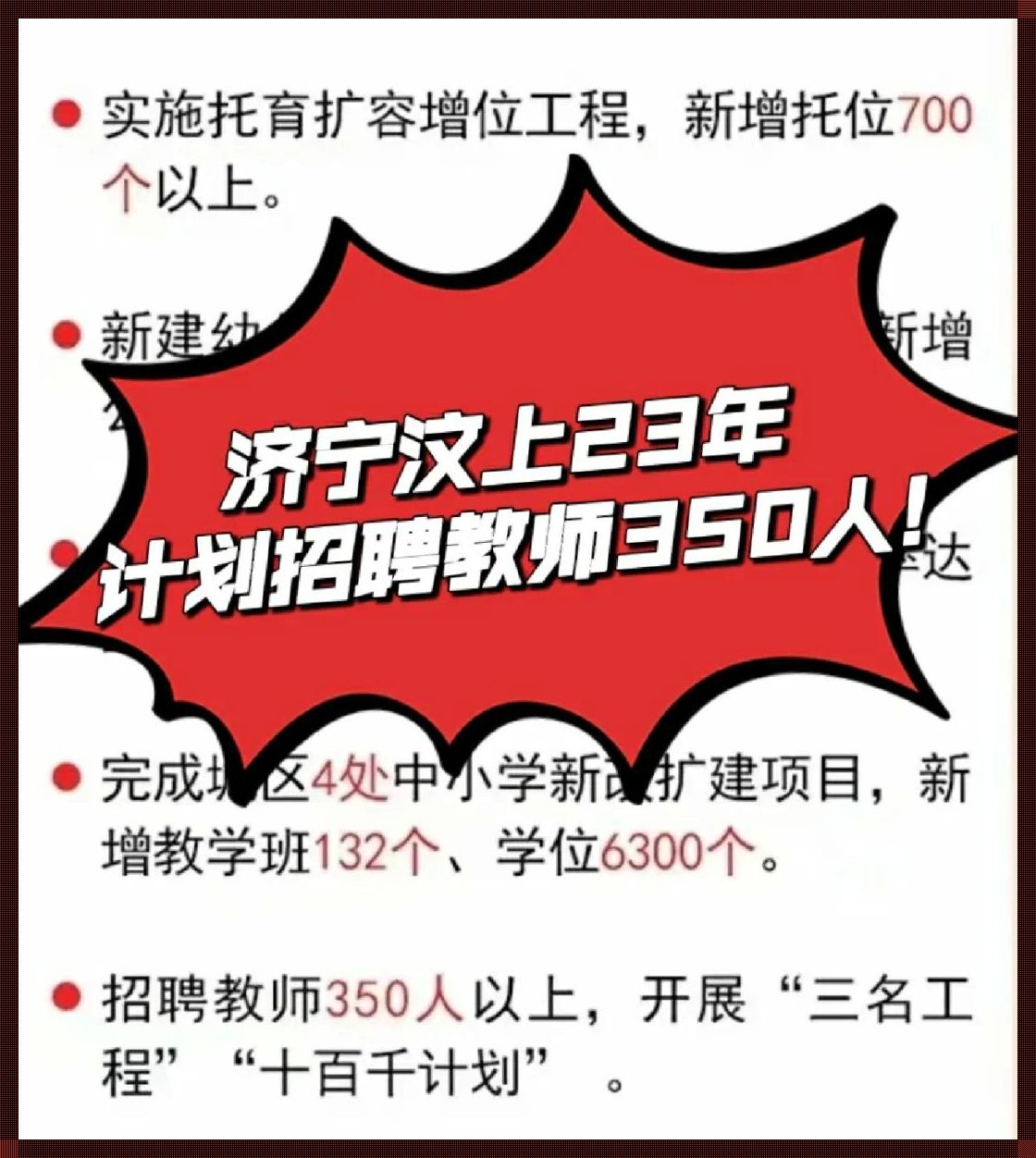 汶上县教师编招聘公告2023：惊现教育的未来