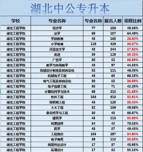 湖北工程学院最强专业：探秘学术殿堂的璀璨明珠