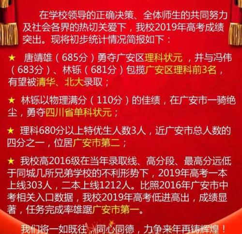 邻水中学2023年高考喜报：梦想的翅膀，青春的华章